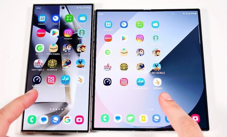Galaxy S24 Ultra vs Galaxy Z Fold 6 Speed Test Galaxy S24 Ultra vs Galaxy Z Fold 6 Speed Test