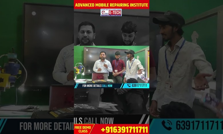 Student Review By E-Tech | #mobilerepairinginstitute Student Review By E-Tech | #mobilerepairinginstitute