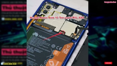 Huawei Honor Note 10 Test point RVL-XXX Huawei Honor Note 10 Test point RVL-XXX