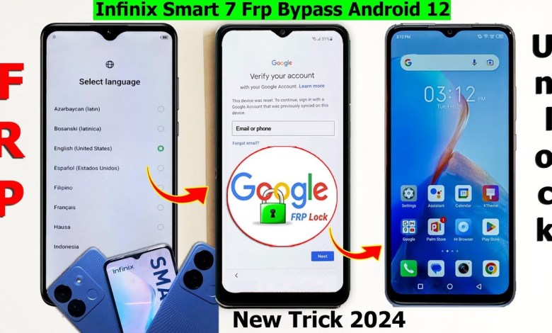 Infinix Smart 7 Frp Bypass (X6515) Android 12 Bypass Infinix Smart 7 Frp Bypass (X6515) Android 12 Bypass