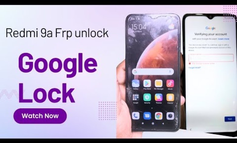 Redmi 9a Hard Reset And Frp Remove|how to remove frp Redmi 9a Hard Reset And Frp Remove|how to remove frp