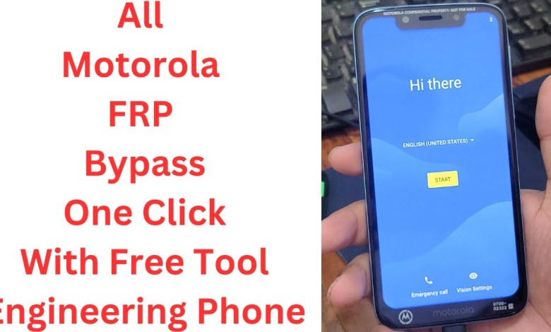 Uncover the One-Click Motorola FRP Bypass with a Free Tool! Uncover the One-Click Motorola FRP Bypass with a Free Tool!