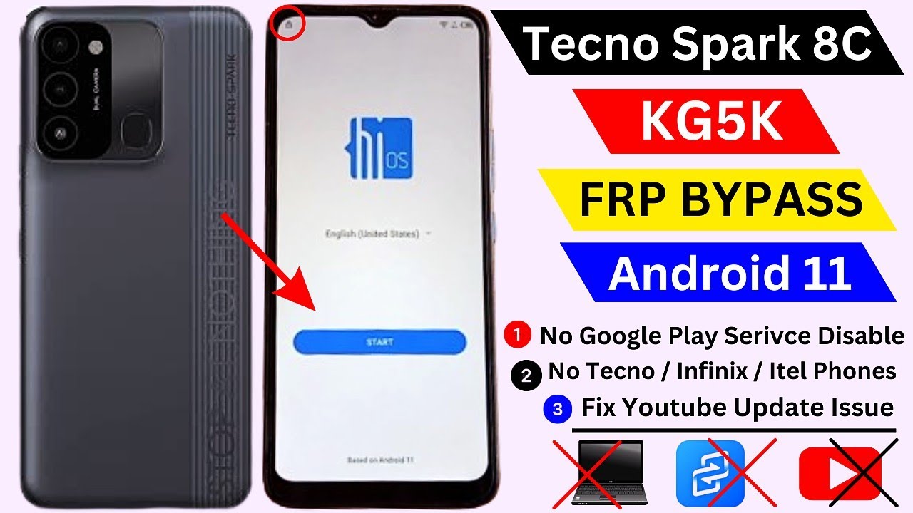 How to Bypass Tecno Spark 8c (KG5K) Frp Without PC in 2024? How to Bypass Tecno Spark 8c (KG5K) Frp Without PC in 2024?