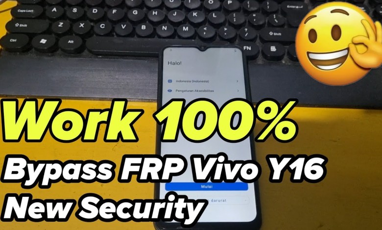 Cara Bypass FRP Vivo Y16 New Security Cara Bypass FRP Vivo Y16 New Security