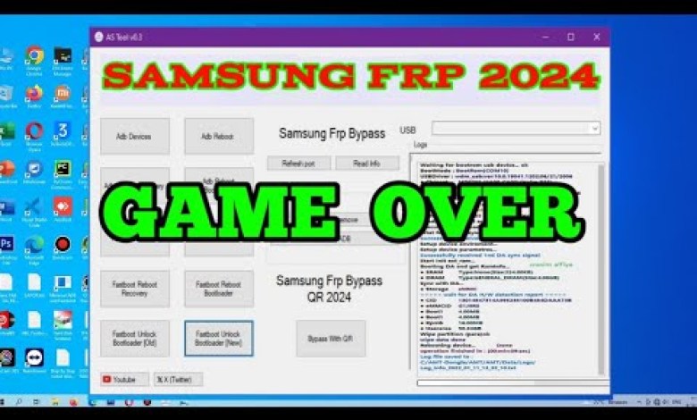 Samsung Frp Bypass – Tool v3.0.0 New Update 2024 Game Samsung Frp Bypass – Tool v3.0.0 New Update 2024 Game