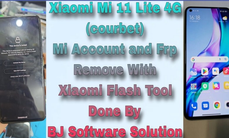 Xiaomi Mi 11 Lite 4G {courbet} Mi Account and Frp Xiaomi Mi 11 Lite 4G {courbet} Mi Account and Frp