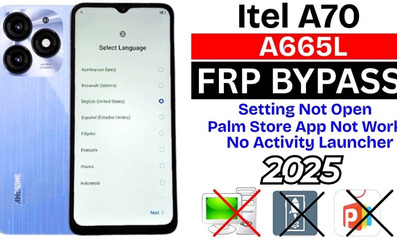 Unlocking Secrets: How to Bypass FRP on the Itel A70 (A665L) and Access Your Device! Unlocking Secrets: How to Bypass FRP on the Itel A70 (A665L) and Access Your Device!