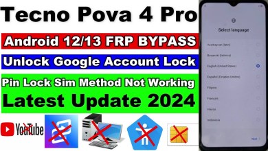 Tecno Pova 4 Pro FRP Bypass Android 12/13 Latest Update Tecno Pova 4 Pro FRP Bypass Android 12/13 Latest Update