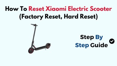 How To Reset Xiaomi Electric Scooter (Factory Reset, How To Reset Xiaomi Electric Scooter (Factory Reset,