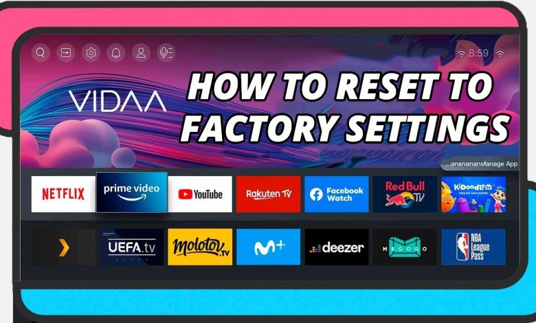 How to reset a Hisense VIDAA Smart TV to factory How to reset a Hisense VIDAA Smart TV to factory