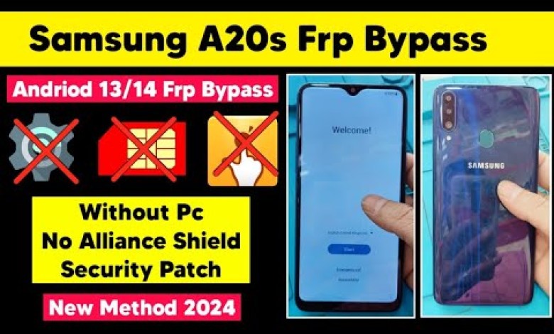 Samsung A20s Android 13/14 Google Account Remove | Samsung A20s Android 13/14 Google Account Remove |