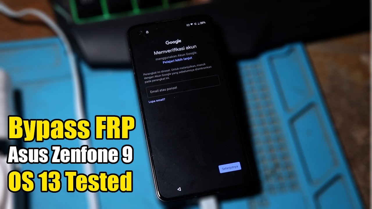 Bypass FRP Asus Zenfone 9 OS 13 Tested Bypass FRP Asus Zenfone 9 OS 13 Tested