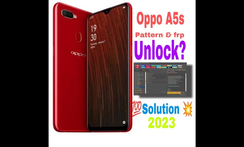 Oppo A5s pattern And frp by unlock tool 2023 Oppo A5s pattern And frp by unlock tool 2023
