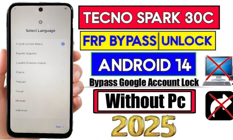 Unlocking Secrets: Tecno Spark 30c FRP Bypass for Android 14 (KL5) – What You Need to Know! Unlocking Secrets: Tecno Spark 30c FRP Bypass for Android 14 (KL5) – What You Need to Know!