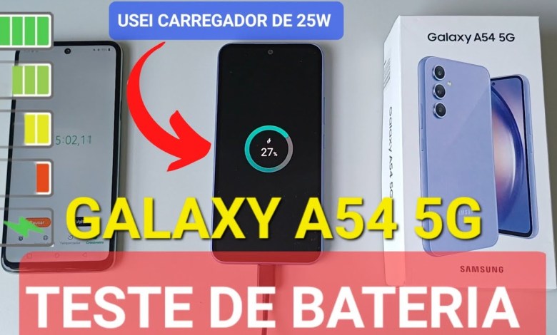 SAMSUNG GALAXY A54 5G BATTERY TEST | EXYNOS SAMSUNG GALAXY A54 5G BATTERY TEST | EXYNOS