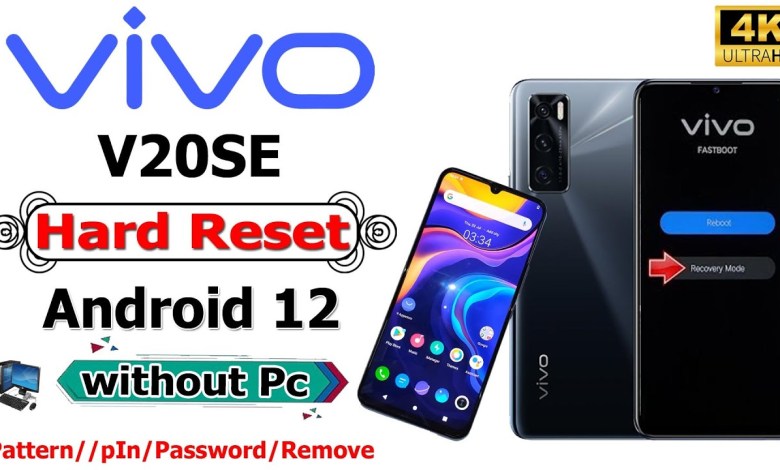 Vivo V20SE(V2022)Hard reset ||Android 12 || Vivo v20 SE Vivo V20SE(V2022)Hard reset ||Android 12 || Vivo v20 SE