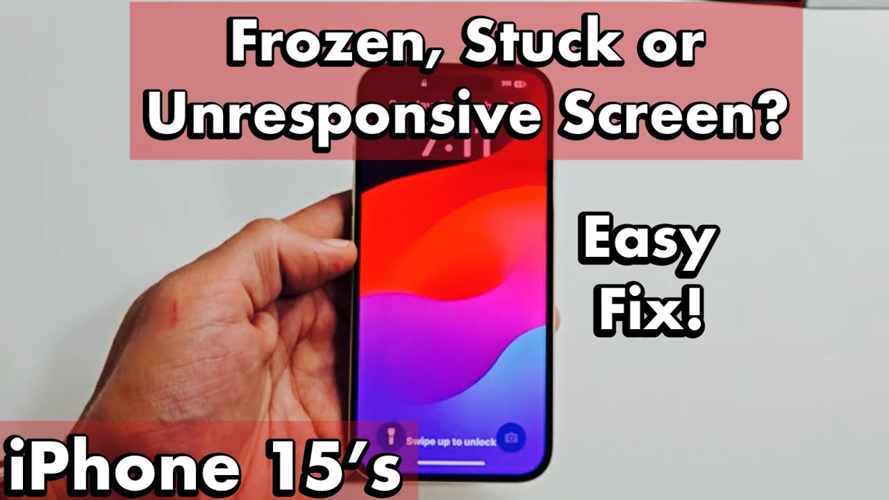 iPhone 15’s: Frozen, Unresponsive or Stuck Screen? iPhone 15’s: Frozen, Unresponsive or Stuck Screen?