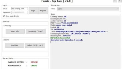 Fenris FRP Tool Samsung worldwide Frp All Model Mi Frp Fenris FRP Tool Samsung worldwide Frp All Model Mi Frp