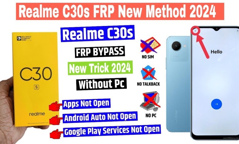 Unlock Google on REALME C30s Without Using a Computer Unlock Google on REALME C30s Without Using a Computer