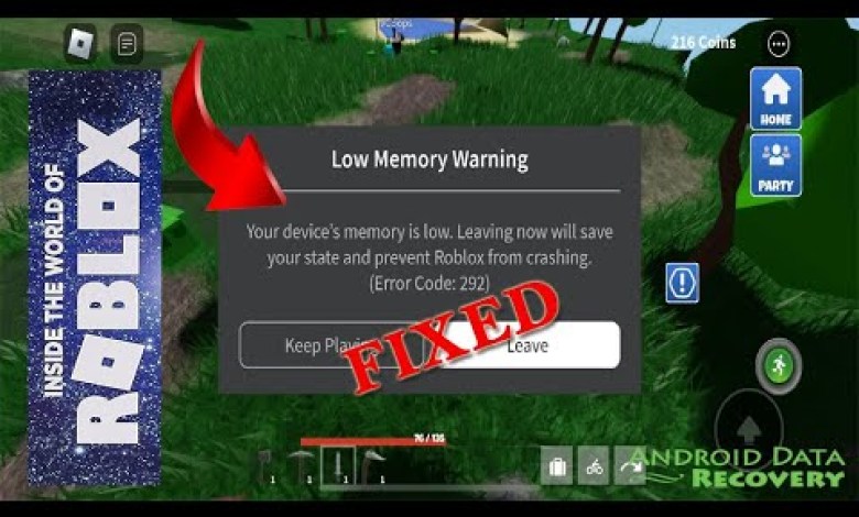 Low Memory Warning Roblox: 5 DIY Solutions | Pro Tips Low Memory Warning Roblox: 5 DIY Solutions | Pro Tips