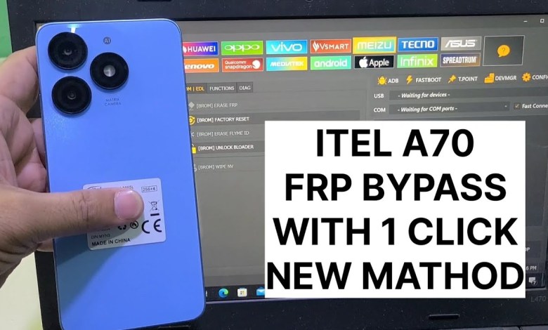 Itel A70 Frp Bypass With Unlock Tools Itel A70 Frp Bypass With Unlock Tools