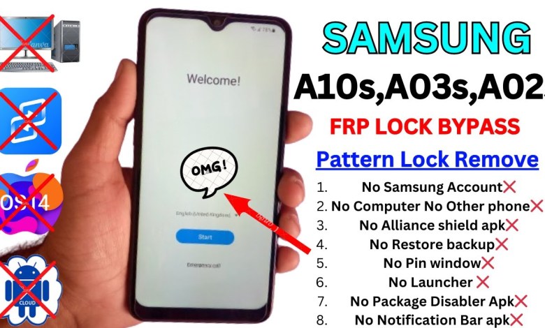 Samsung A10s,A02s,A03s FRP Bypass Without PC | Samsung A10s,A02s,A03s FRP Bypass Without PC |