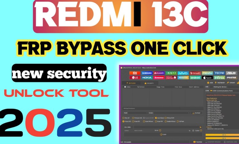 Unlock Tool for Redmi 13C and POCO FRP Bypass 2025 – Discover how to bypass FRP restrictions Unlock Tool for Redmi 13C and POCO FRP Bypass 2025 – Discover how to bypass FRP restrictions