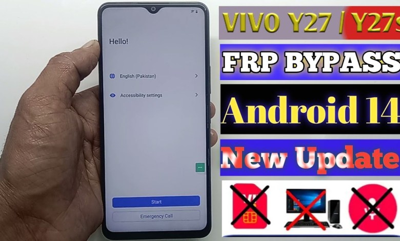 Unlock Vivo Y27 with the Latest Android 14 Update | FRP Bypass Tutorial Unlock Vivo Y27 with the Latest Android 14 Update | FRP Bypass Tutorial