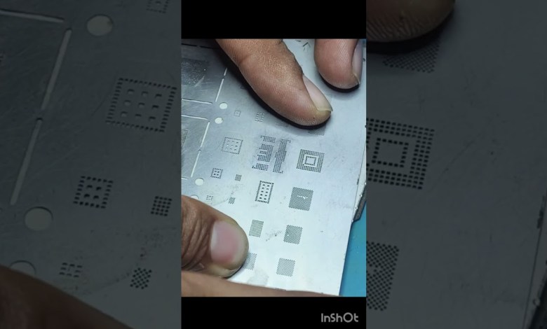 mi note 8 emmc reballing #ic #reballing #emmc #frp mi note 8 emmc reballing #ic #reballing #emmc #frp