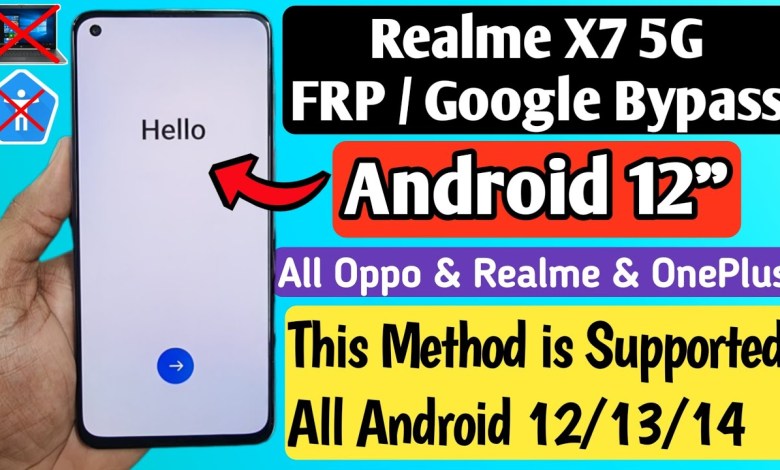 Realme X7 5G Frp Bypass Android 12 | (Rmx3092) | Realme X7 5G Frp Bypass Android 12 | (Rmx3092) |