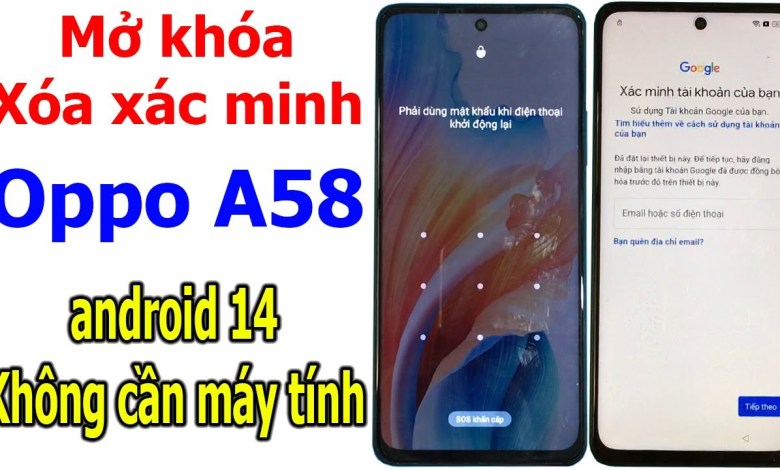 Unlock and remove Oppo A58 Google account verification Unlock and remove Oppo A58 Google account verification