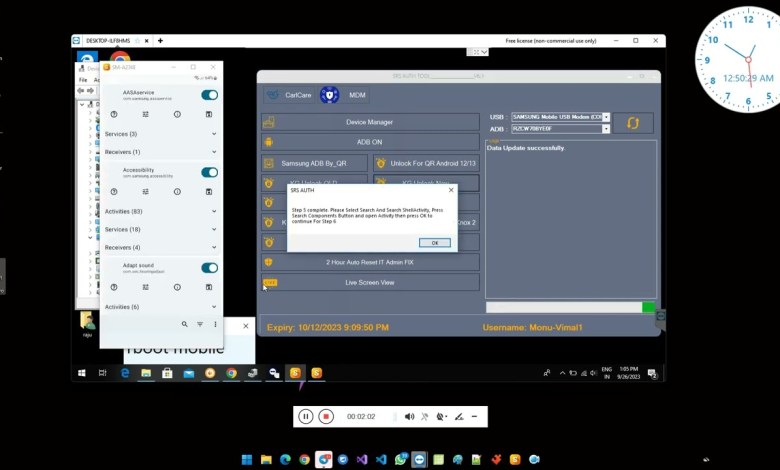 SRS AUTH V6.1 UPDATE AND WORK PROCESS SRS AUTH V6.1 UPDATE AND WORK PROCESS