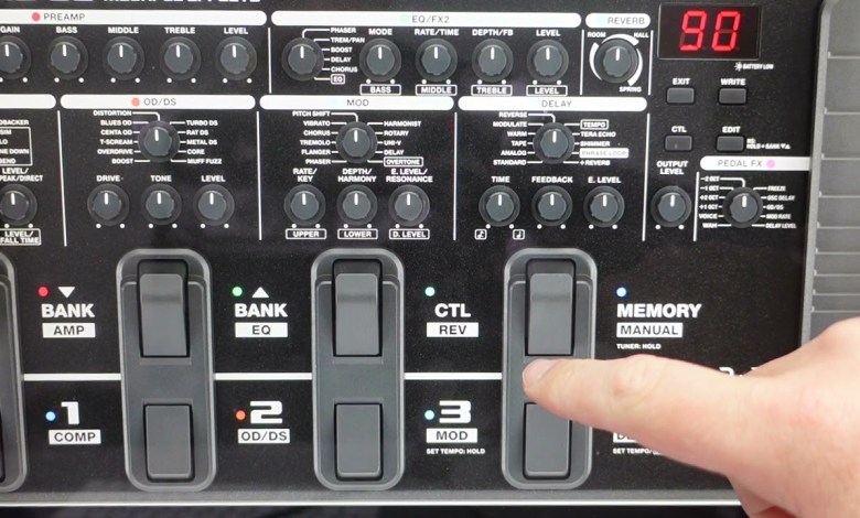 Factory Reset Boss ME-90 Effects Pedal Factory Reset Boss ME-90 Effects Pedal