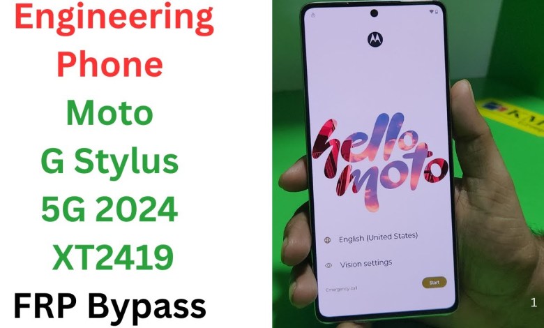 Unlocking Secrets: Moto G Stylus 5G 2024 (XT2419) FRP Bypass – An Engineering Challenge! Unlocking Secrets: Moto G Stylus 5G 2024 (XT2419) FRP Bypass – An Engineering Challenge!