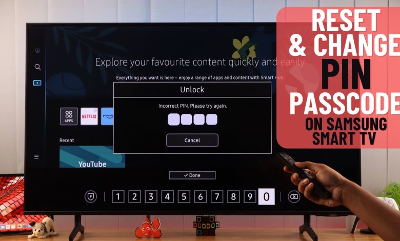 Samsung Smart TV: How to RESET Security PIN Back Samsung Smart TV: How to RESET Security PIN Back