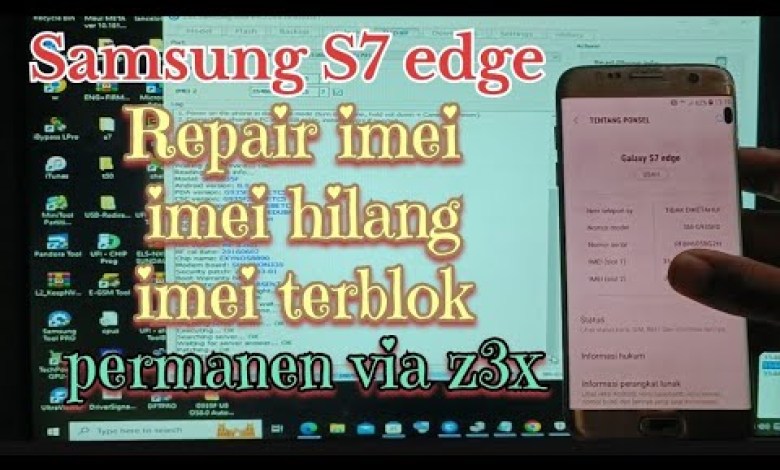 Repair imei samsung S7 EDGE G935f U8 imei blok permanen Repair imei samsung S7 EDGE G935f U8 imei blok permanen