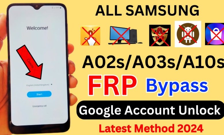 All Samsung A02s,A03s,A10s Frp Bypass || Google All Samsung A02s,A03s,A10s Frp Bypass || Google