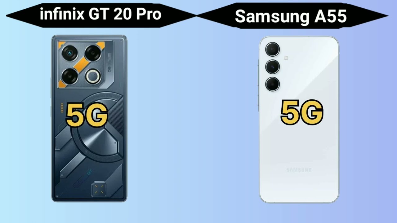 infinix GT 20 Pro Vs Samsung A55 Smartphone Under 30K infinix GT 20 Pro Vs Samsung A55 Smartphone Under 30K