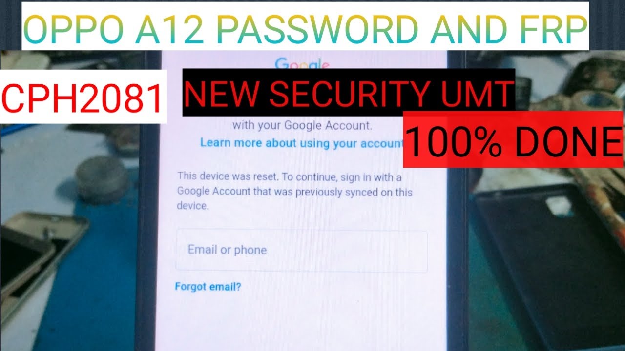oppo a12 frp umt oppo a12 frp umt