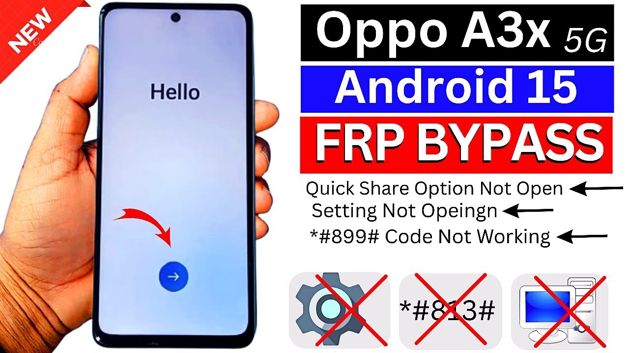 Unlocking Secrets: Oppo A3x 5G FRP Bypass for Android 15’s Latest Security Update! Unlocking Secrets: Oppo A3x 5G FRP Bypass for Android 15’s Latest Security Update!
