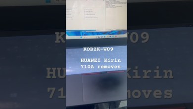 HUAWEI KOB2K-W09 Kirin 710A ID removal HUAWEI KOB2K-W09 Kirin 710A ID removal