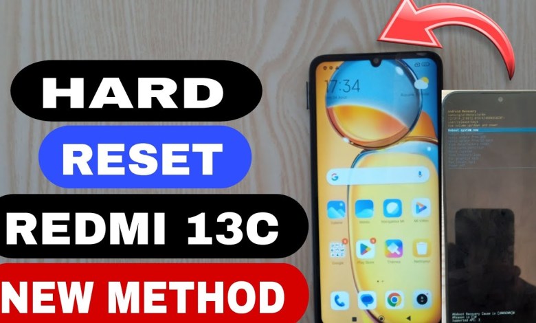 HARD RESET REDMI 13C NEW METHOD HARD RESET REDMI 13C NEW METHOD