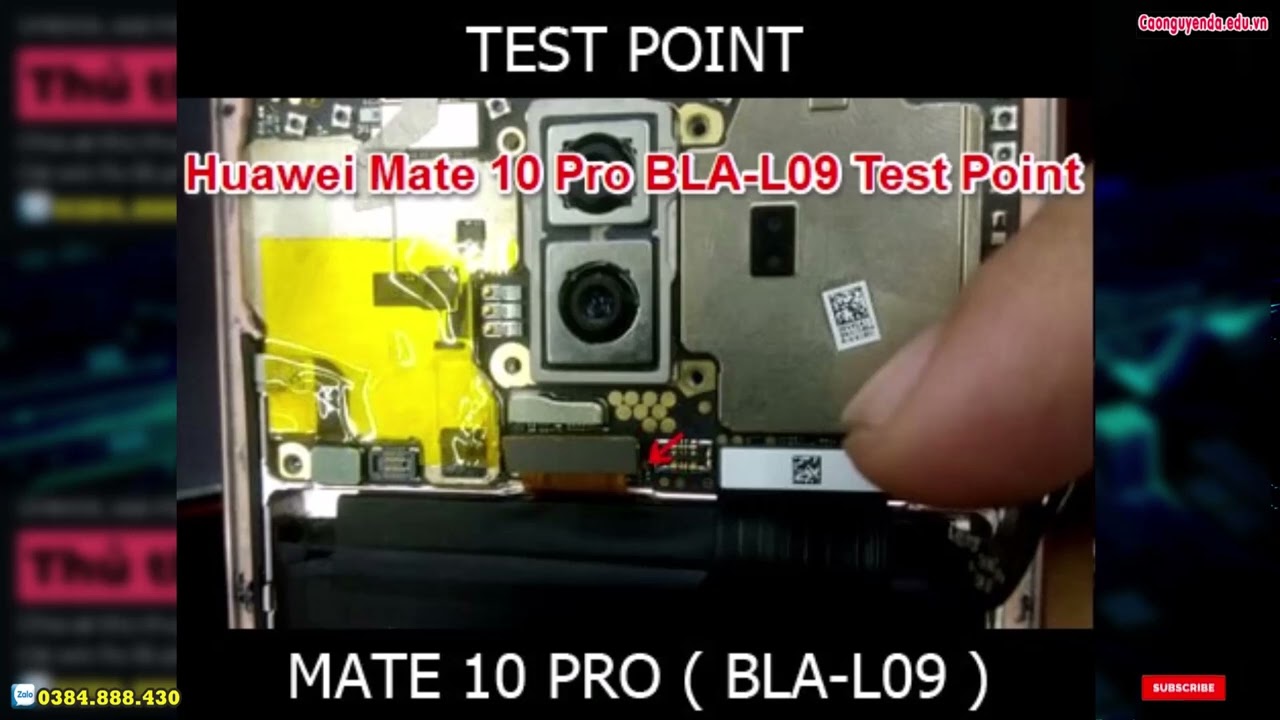Huawei Mate 10 Pro BLA-L09 Test Point Huawei Mate 10 Pro BLA-L09 Test Point