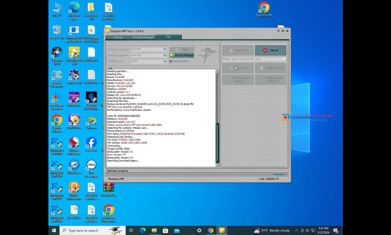 huawei lua-u22 frp octoplus tool huawei lua-u22 frp octoplus tool
