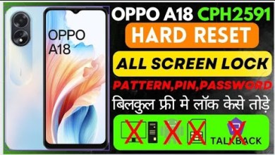 OPPO A18 ( CPH2591 ) PATTERN,PIN, PASSWORD UNLOCK || OPPO A18 ( CPH2591 ) PATTERN,PIN, PASSWORD UNLOCK ||