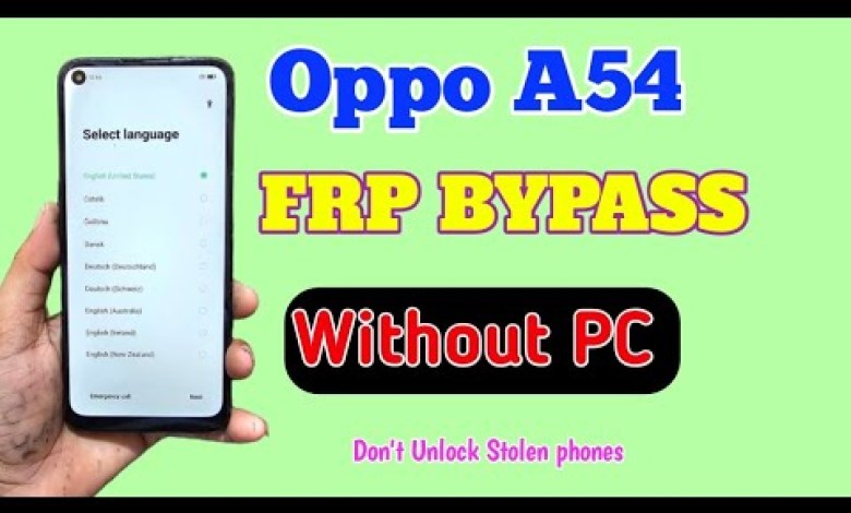 Oppo A54 Frp Bypass | Oppo A54 Frp Unlock | Oppo Oppo A54 Frp Bypass | Oppo A54 Frp Unlock | Oppo