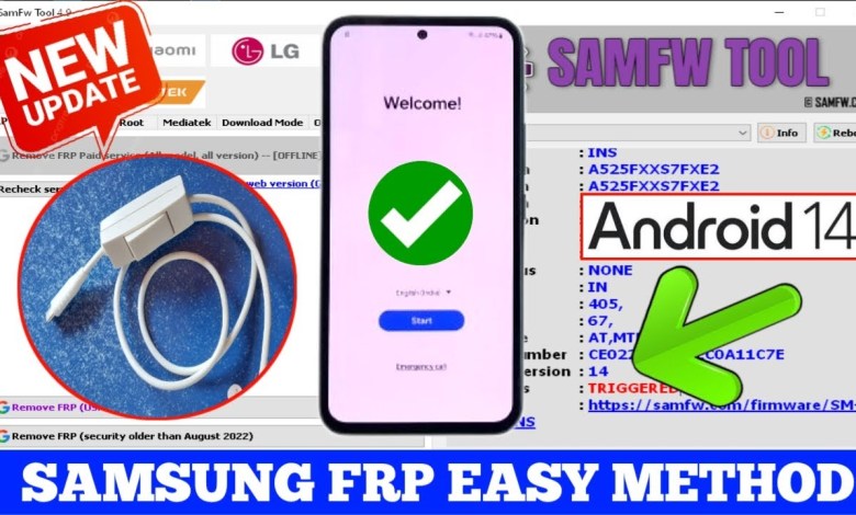 Unlock Any Samsung Device With This Amazing FRP Unlock Tool for 2025 Android Versions 14/13/12 | All You Need to Know Unlock Any Samsung Device With This Amazing FRP Unlock Tool for 2025 Android Versions 14/13/12 | All You Need to Know