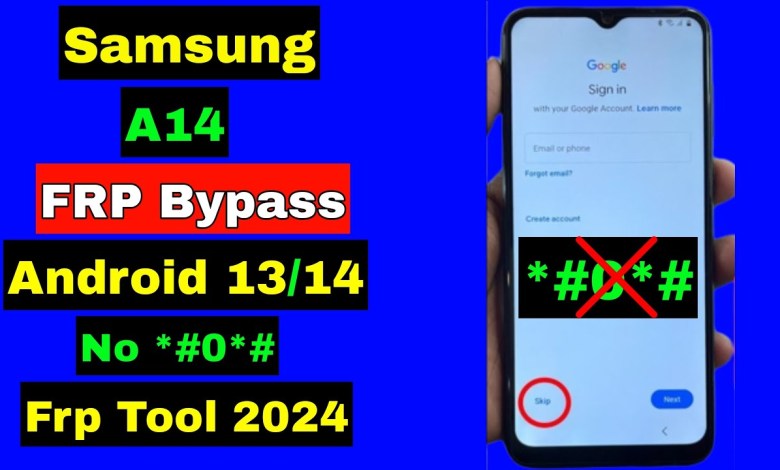 Samsung A14 FRP Bypass 2024 Android 13/14 New Samsung A14 FRP Bypass 2024 Android 13/14 New