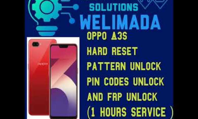 oppo a3s pattern unlock frp unlock oppo a3s pin lock oppo a3s pattern unlock frp unlock oppo a3s pin lock