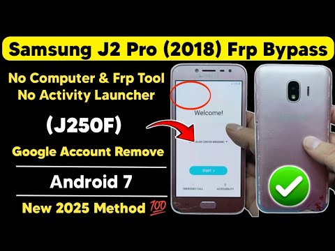 Unlocking Secrets: Samsung J2 Pro 2018 (J250F) FRP Bypass Guide for Android 7! Unlocking Secrets: Samsung J2 Pro 2018 (J250F) FRP Bypass Guide for Android 7!